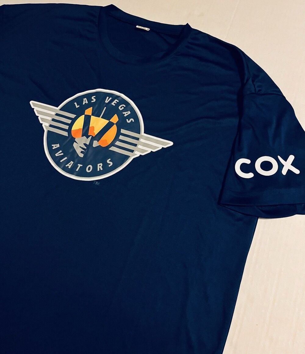 Las Vegas Aviators MiLB Minor League Baseball Performance T-Shirt XL Oakland MLB
